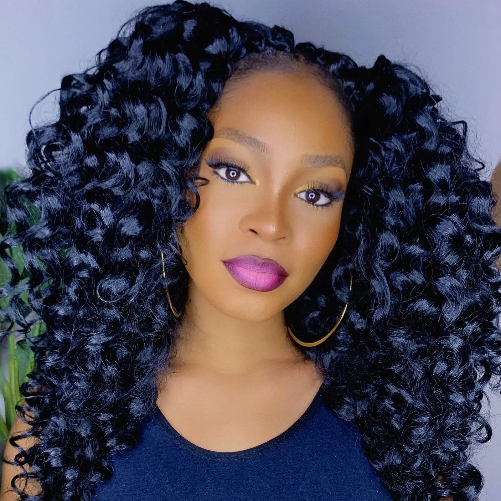 1 Pack GOGO CURL | Toyotress® Freetress Beach Curl Crochet Hair Gogo Curl Jamaican Bounce Wavy Curly Pre-Looped Synthetic Hair Extensions Toyotress